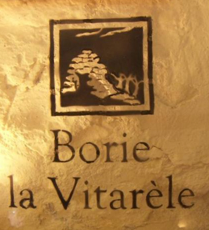 Borie la Vitarele, altes Etikett